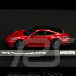 Porsche 911 Carrera 4 GTS Coupe Typ 992 Phase 2 2024 Karminrot 1/43 Minichamps WAP0200300SCPE