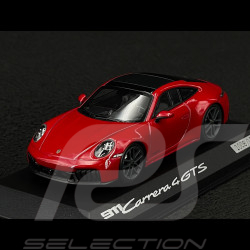 Porsche 911 Carrera 4 GTS Coupe Typ 992 Phase 2 2024 Karminrot 1/43 Minichamps WAP0200300SCPE
