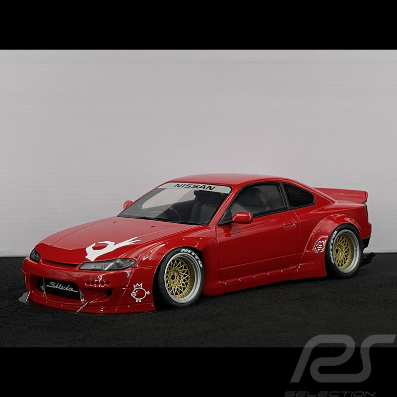 Nissan Silvia S15 Rocket Bunny 2014 Rouge Nissan 1/18 Ottomobile OT1115