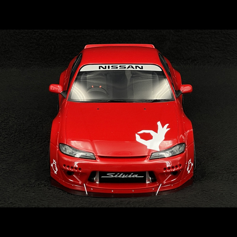 オットー 1/18 日産 シルビア S15 2014 (レッド) ロケットバーニー