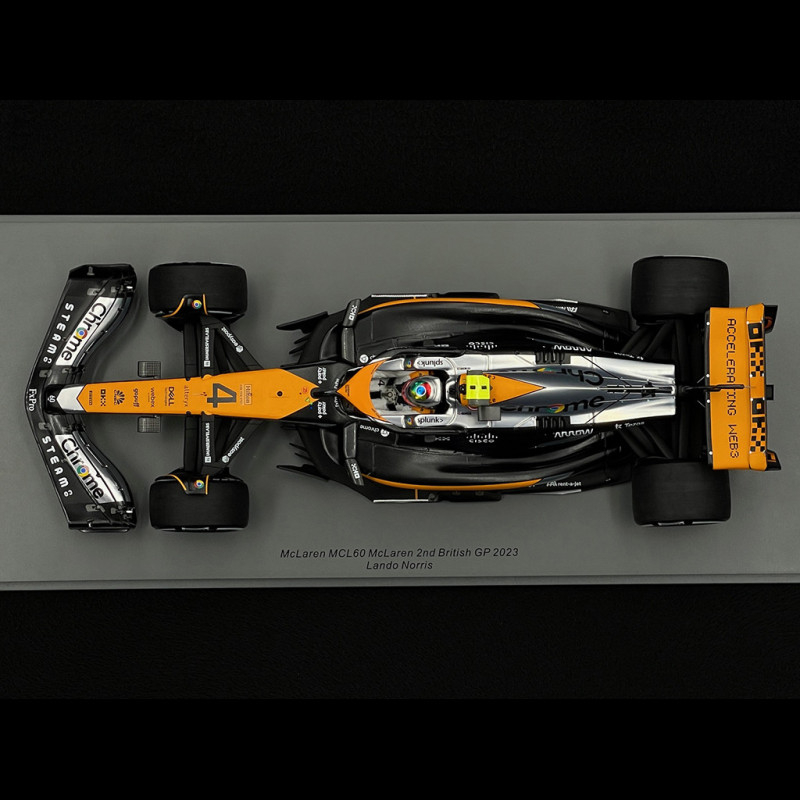 SOLIDO 1/18 - MCLAREN MCL60 - 2ND BRITISH GP 2023 (L. NORRIS) S1811201