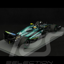 Fernando Alonso Aston Martin AMR23 n° 14 2ème GP Monaco 2023 1/12 Spark 12S038