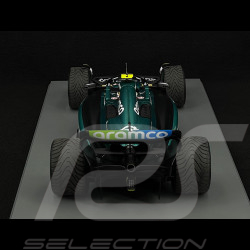 Fernando Alonso Aston Martin AMR23 n° 14 2ème GP Monaco 2023 1/12 Spark 12S038