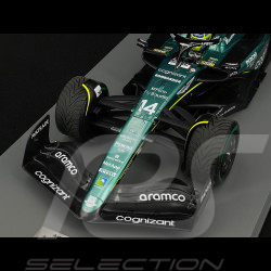 Fernando Alonso Aston Martin AMR23 n° 14 2ème GP Monaco 2023 1/12 Spark 12S038