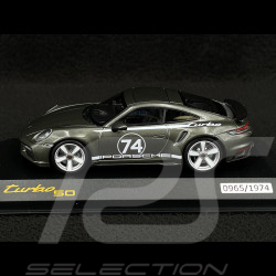 Porsche 911 Turbo S Typ 992 2024 50. Jahrestag Aventurin Grün 1/43 Minichamps WAP0201670SHDP