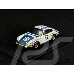 Porsche 911 T n° 63 24h Le Mans 1969 1/43 Spark S9750