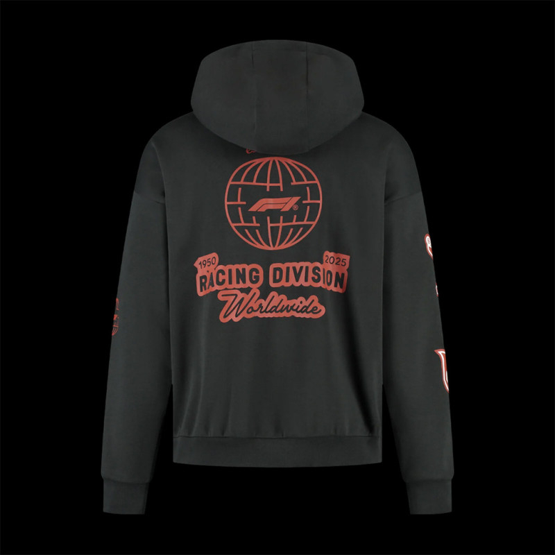 Pull à Capuche Homme Formule 1, Noir, Taille XL, Logo, En Excellent état