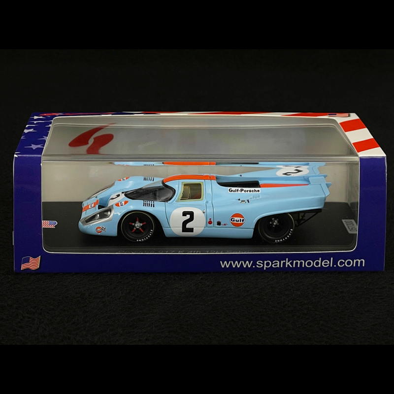 Bonhams : A 1:43 scale model of a 1971 Gulf Transporter, by Spark