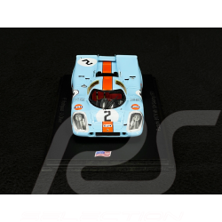 Porsche 917 K Gulf n° 2 4ème 12h Sebring 1971 1/43 Spark US345