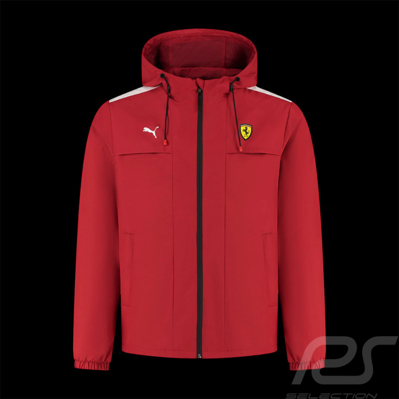 Veste Ferrari F1 Team Leclerc / Hamilton Imperméable Puma Rouge Foncé 701232783-001