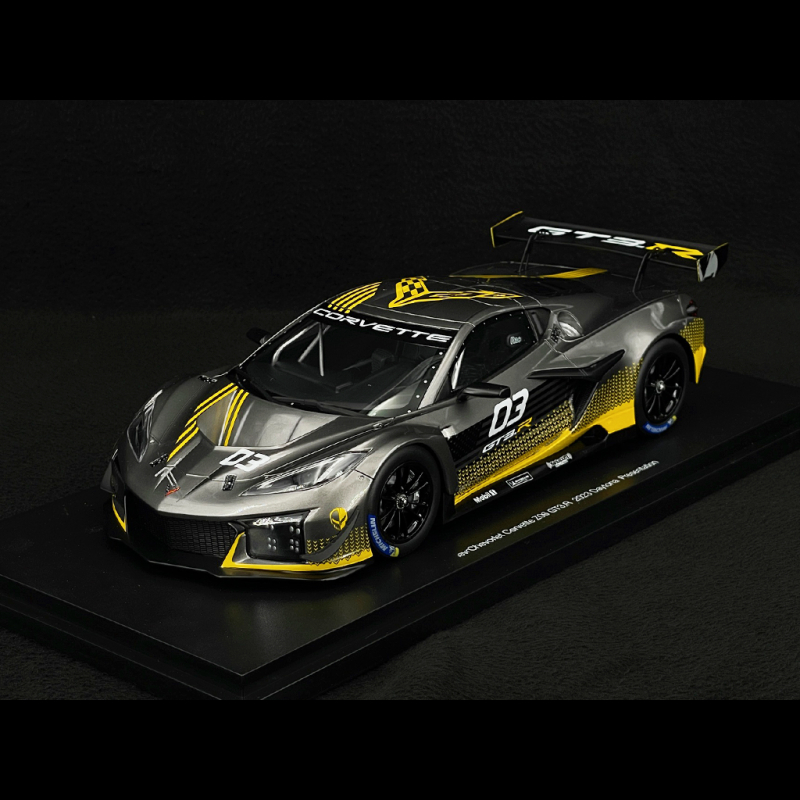 Chevrolet Corvette C8 Z06 GT3 R 2023 Daytona Présentation 1/18 Top ...