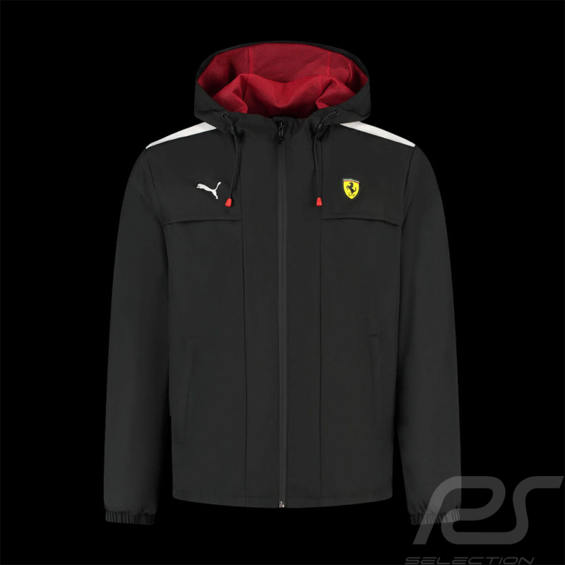 Ferrari Jacket F1 Team Leclerc / Hamilton Waterproof Jacket Puma Black 701232783-002