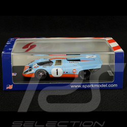 Porsche 917 K Gulf n° 1 5. 12h Sebring 1971 Siffert Bell 1/43 Spark US344