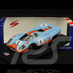 Porsche 917 K Gulf n° 1 5. 12h Sebring 1971 Siffert Bell 1/43 Spark US344
