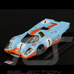 Porsche 917 K Gulf n° 1 5th 12h Sebring 1971 Siffert Bell 1/43 Spark US344