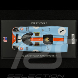 Porsche 917 K Gulf n° 1 5. 12h Sebring 1971 Siffert Bell 1/43 Spark US344