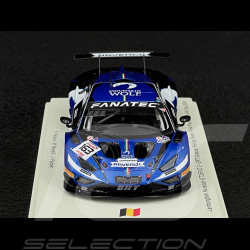 Lamborghini Huracan GT3 Evo 2 n° 163 5ème 24h Spa 2024 1/43 Spark SB782