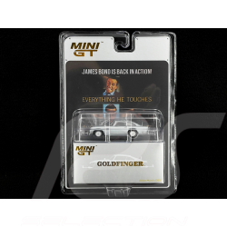 Aston Martin DB5 1965 James Bond Goldfinger English Version Silver 1/64 Mini GT MGT00900-007E