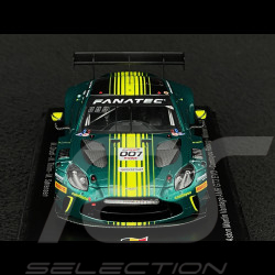 Aston Martin Vantage AMR GT3 EVO n° 007 Vainqueur 24h Spa 2024 1/43 Spark 43SPA2024