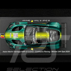 Aston Martin Vantage AMR GT3 EVO n° 007 Sieger 24h Spa 2024 1/43 Spark 43SPA2024