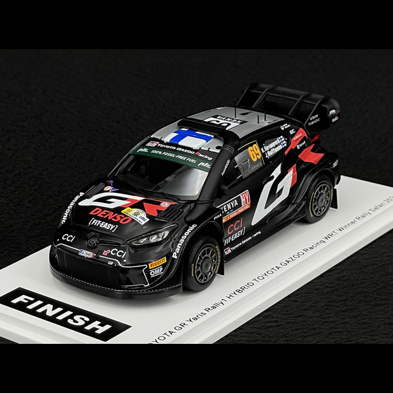 Toyota GR Yaris Rally1 Hybrid n° 69 Winner Rally Safari 2024 1/43