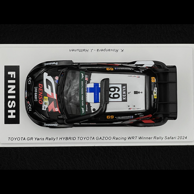 Toyota GR Yaris Rally1 Hybrid n° 69 Winner Rally Safari 2024 1/43