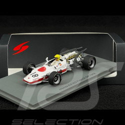 Jo Schlesser Honda RA302 n° 18 GP France F1 1968 Letztes Rennen 1/43 Spark S6227