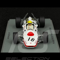 Jo Schlesser Honda RA302 n° 18 GP France F1 1968 Last Race 1/43 Spark S6227