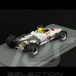 Jo Schlesser Honda RA302 n° 18 GP France F1 1968 Letztes Rennen 1/43 Spark S6227