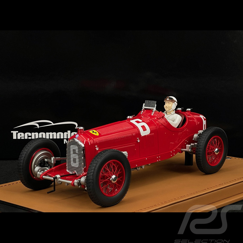 Rudolf Caracciola Alfa Romeo P3 Tipo B n° 6 Vainqueur GP Italie 1932 1/18 Tecnomodel TMD18-326B