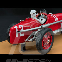 Tazio Nuvolari Alfa Romeo P3 Tipo B n° 12 Sieger GP France 1932 1/18 Tecnomodel TMD18-326D