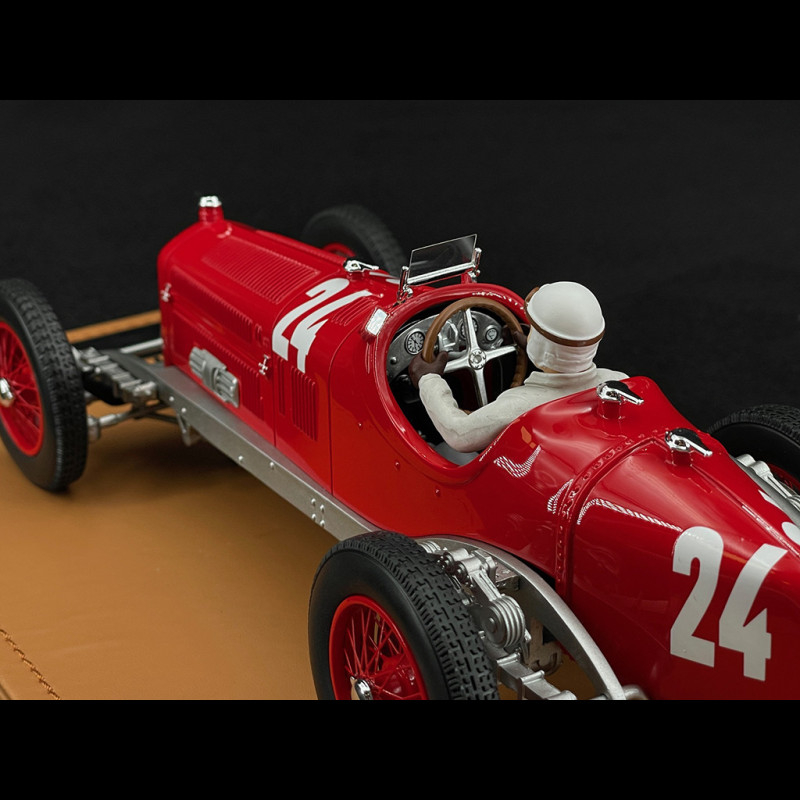Tazio Nuvolari Alfa Romeo P3 Tipo B n° 24 3rd GP Italy 1932 1/18
