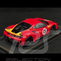 Ferrari 488 Pista n° 15 Custom Le Mans 1973 Rot / Gelb 1/18 BBR Models P18145ST