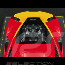Ferrari 488 Pista n° 15 Custom Le Mans 1973 Rot / Gelb 1/18 BBR Models P18145ST