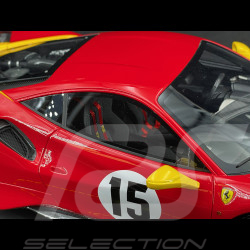 Ferrari 488 Pista n° 15 Custom Le Mans 1973 Rot / Gelb 1/18 BBR Models P18145ST