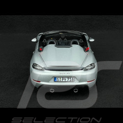 Porsche 718 Spyder RS 2023 Weissach Package Argent GT Métallique 1/18 Norev 187270
