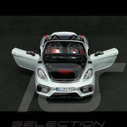 Porsche 718 Spyder RS 2023 Weissach Package GT Silber Metallic 1/18 Norev 187270