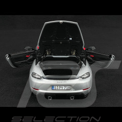 Porsche 718 Spyder RS 2023 Weissach Package GT Silber Metallic 1/18 Norev 187270