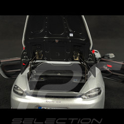 Porsche 718 Spyder RS 2023 Weissach Package GT Silber Metallic 1/18 Norev 187270