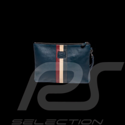 Steve McQueen Lederpouch Jim 6 Blau Royal – Racing-Style 1971 – Artikelnummer 27660-0012