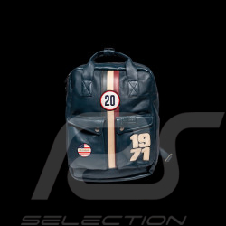 Steve McQueen Rucksack Matt 6 Blau Royal – Racing-Stil 1971 – Artikelnummer 27661-0012