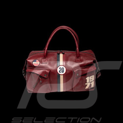 Steve McQueen Ledertasche Nolan 6 48H Rot – Vintage Racing Stil – Artikelnummer 27662-4010