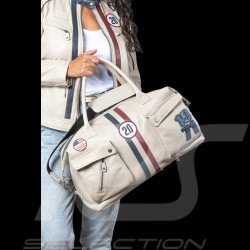 Steve McQueen Ledertasche Nolan 6 48H Ecru – Vintage Racing Look – Artikelnummer 27662-2574