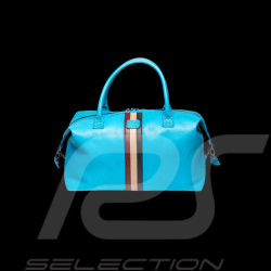 Steve McQueen Ledertasche Nolan 6 48H Nordisch Blau – Racing-Stil 1971 – Artikelnummer 27662-0611