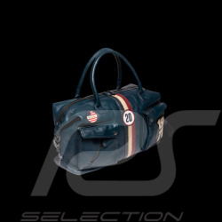 Steve McQueen Ledertasche Nolan 6 48H Königsblau – Racing-Look 1971 – Artikelnummer 27662-0012