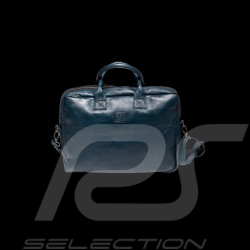 Steve McQueen Shoulder Bag Wayne 6 Royal Blue Leather – Racing Heritage – Article ID 27665-0012
