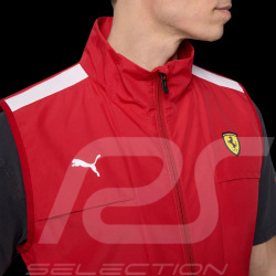 Veste sans manches Ferrari F1 Puma rouge cerise – Leclerc / Hamilton – réf 701232782-001