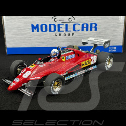 Didier Pironi Ferrari 126C2 n° 28 2nd GP Monaco F1 1982 1/18 Model Car Group MCG18628