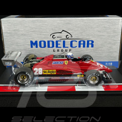 Didier Pironi Ferrari 126C2 n° 28 2ème GP Monaco F1 1982 1/18 Model Car Group MCG18628