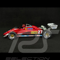 Gilles Villeneuve Ferrari 126C2 n° 27 GP Belgique F1 1982 Last race 1/18 Model Car Group MCG18629